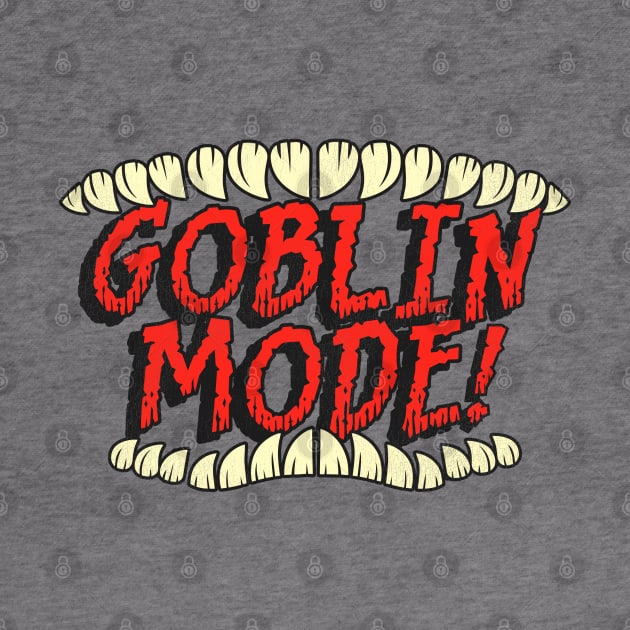 GOBLIN MODE! by darklordpug